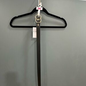 Justice Black Belt with Gold Accent